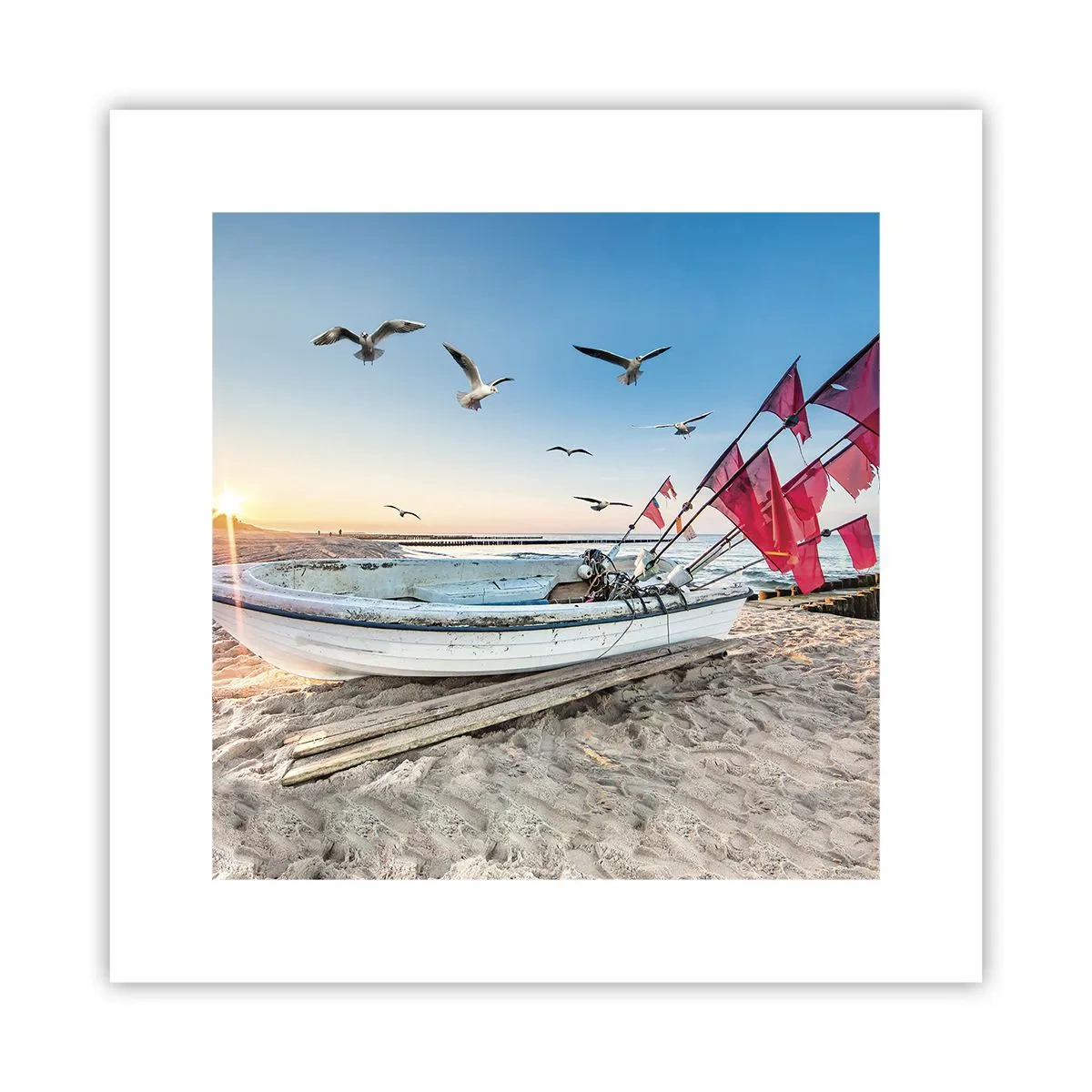 Plagát - Zaslúžená prestávka - 30x30 cm