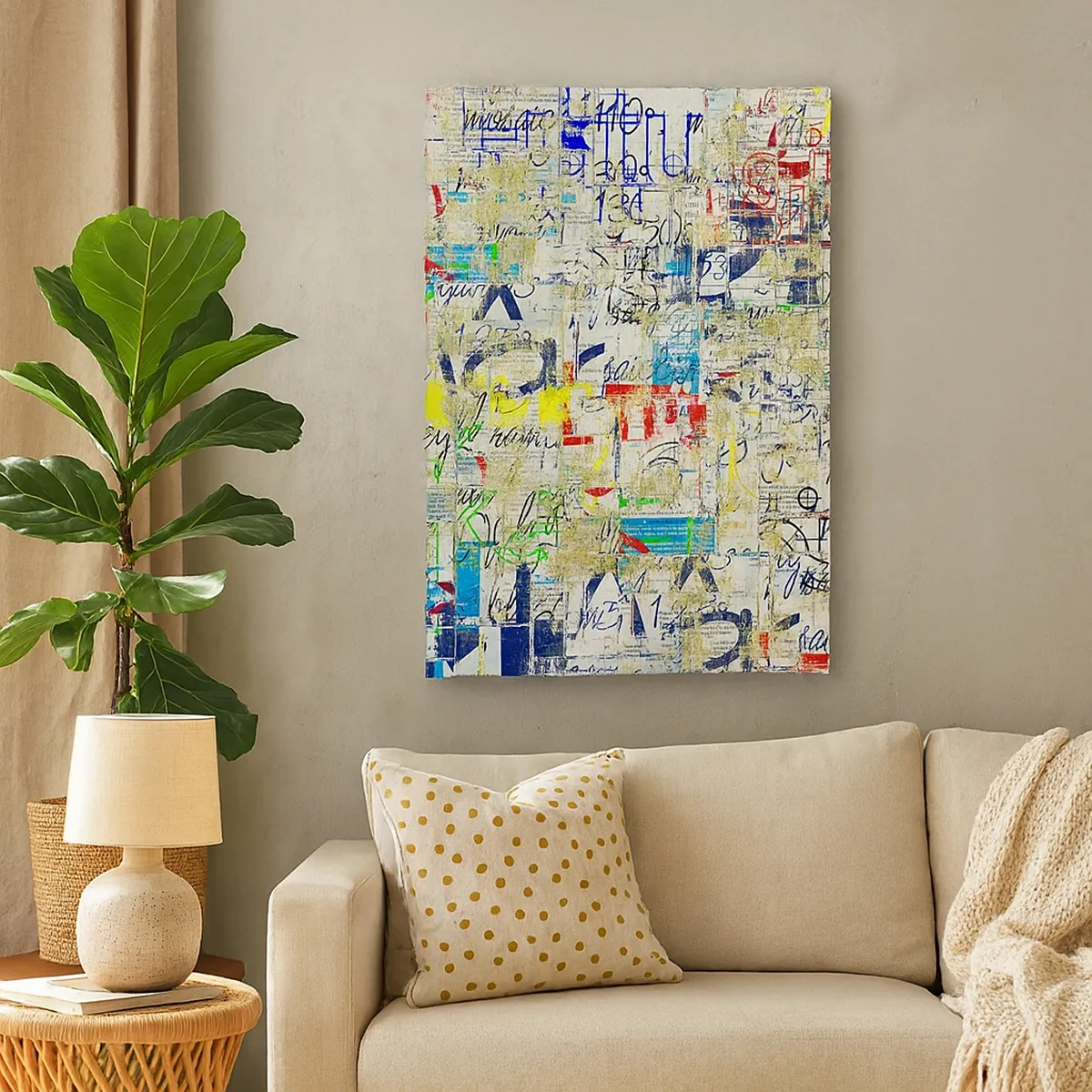 Obraz na plátne - Proste poteší oči - 50x70 cm