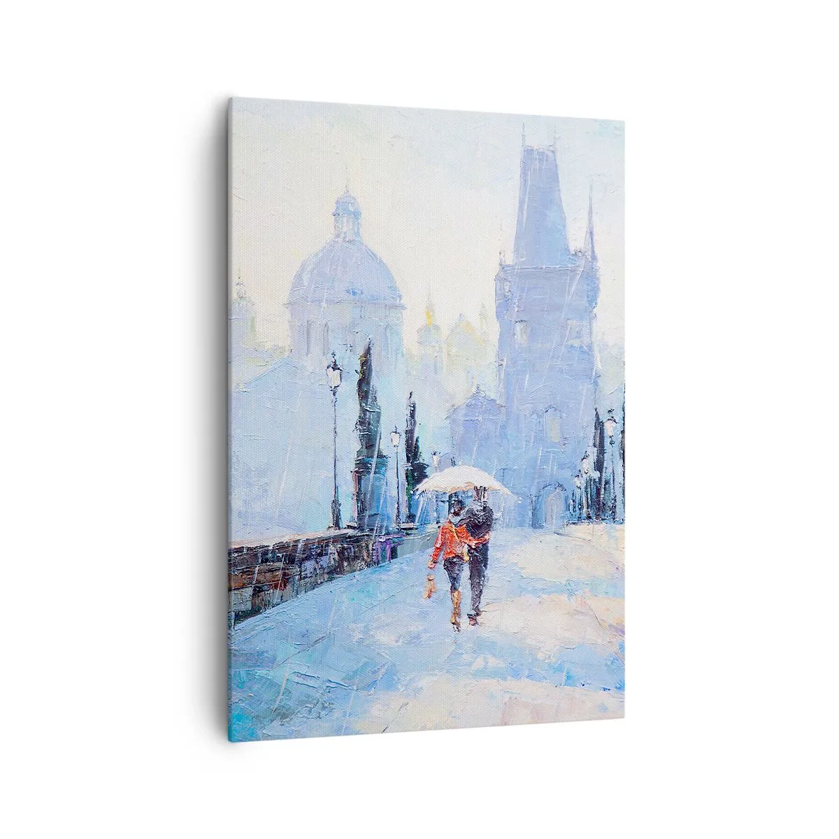 Obraz na plátne - Nás musel očariť dážď - 70x100 cm