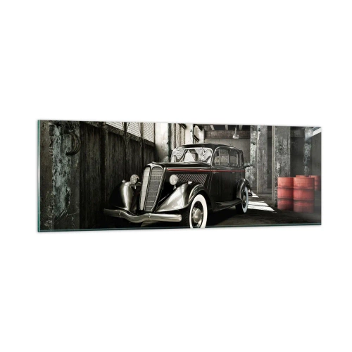 Obraz na skle - Nepominuteľná elegancia 30. rokov - 90x30 cm