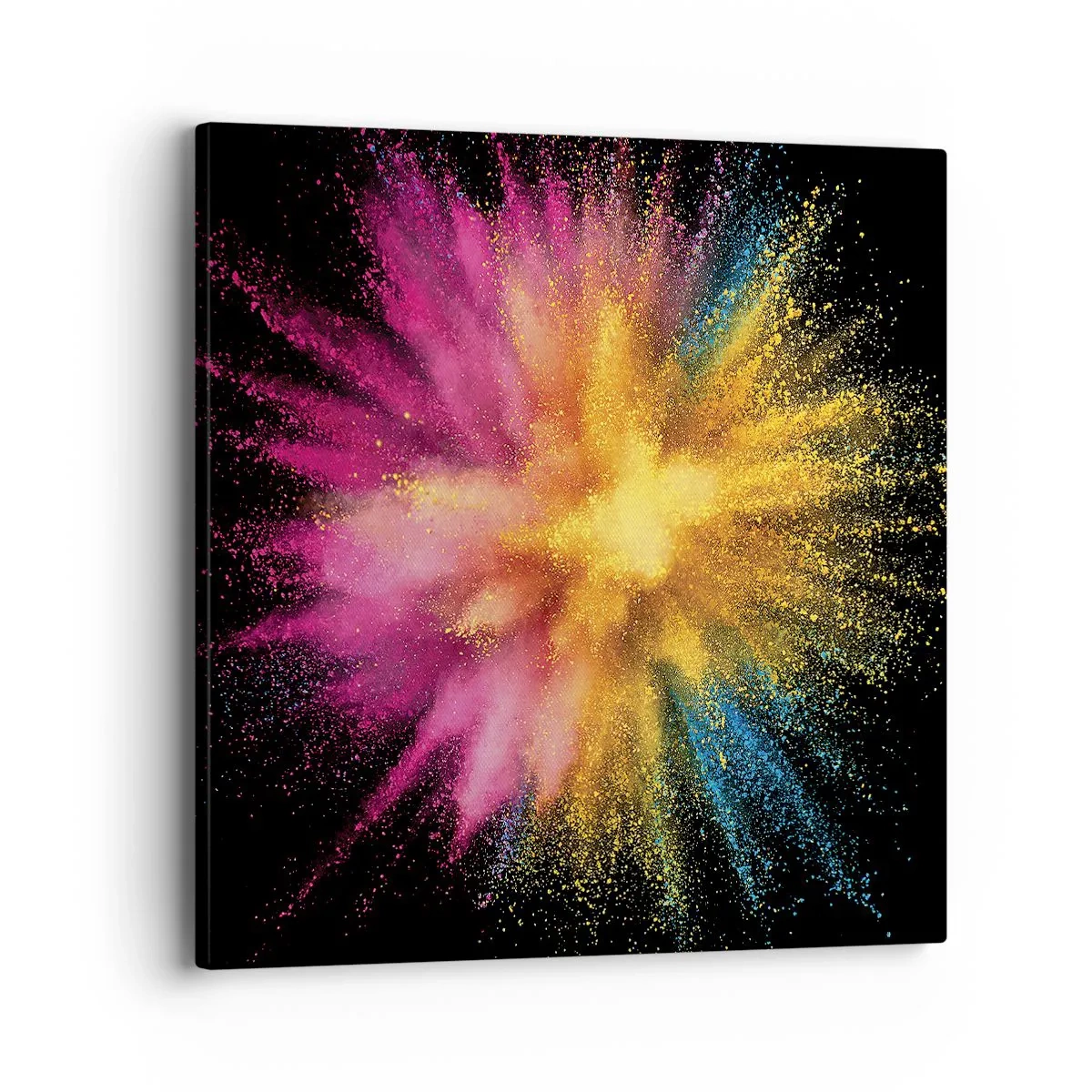Obraz na plátne - Zrodenie farieb - 40x40 cm