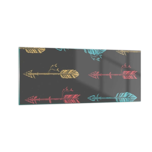 Obraz na skle - Do jednej rady - 100x40 cm