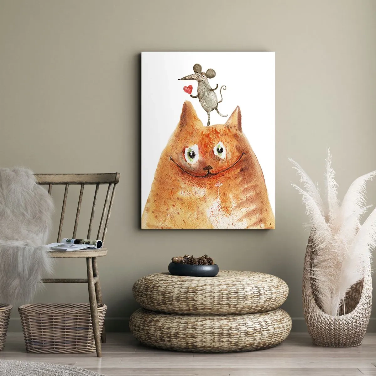 Obraz na plátne - Paradoxy lásky - 55x100 cm