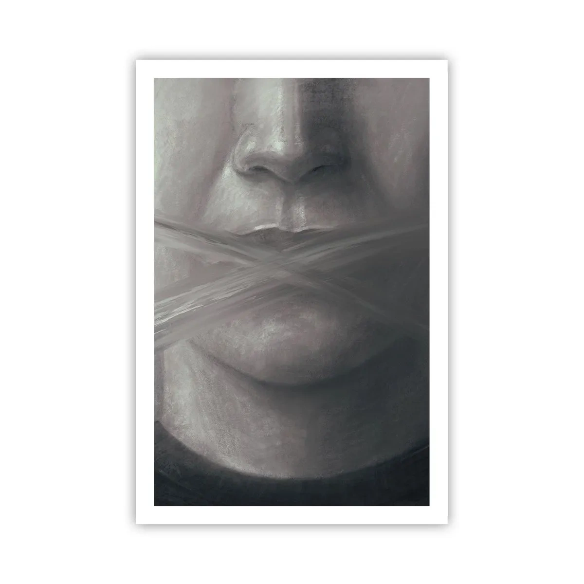 Plagát - Ani slovo - 61x91 cm