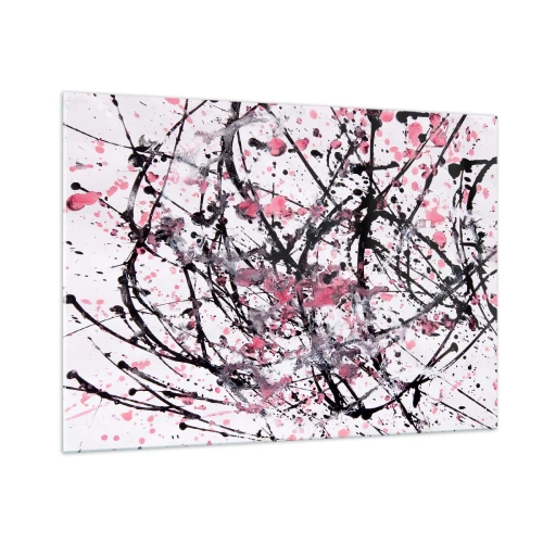 Obraz na skle - Pominuteľná povaha života - 100x70 cm