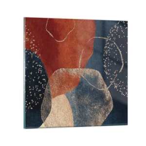 Obraz na skle - Ľahkosť bytia - 30x30 cm