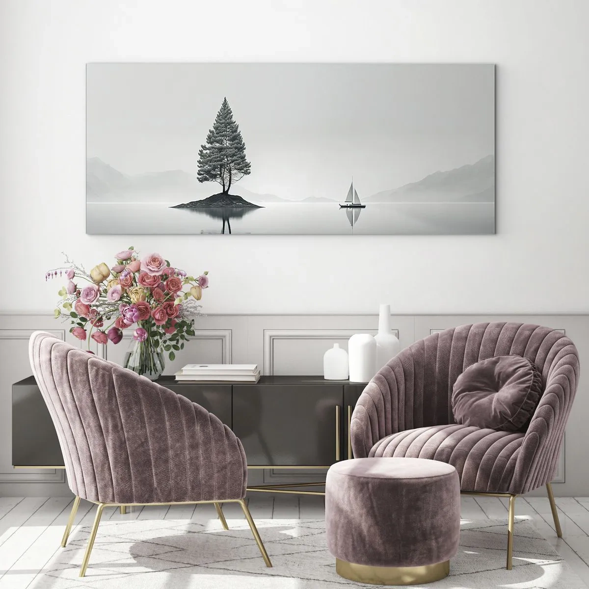 Obraz na skle - Snívanie - 160x50 cm