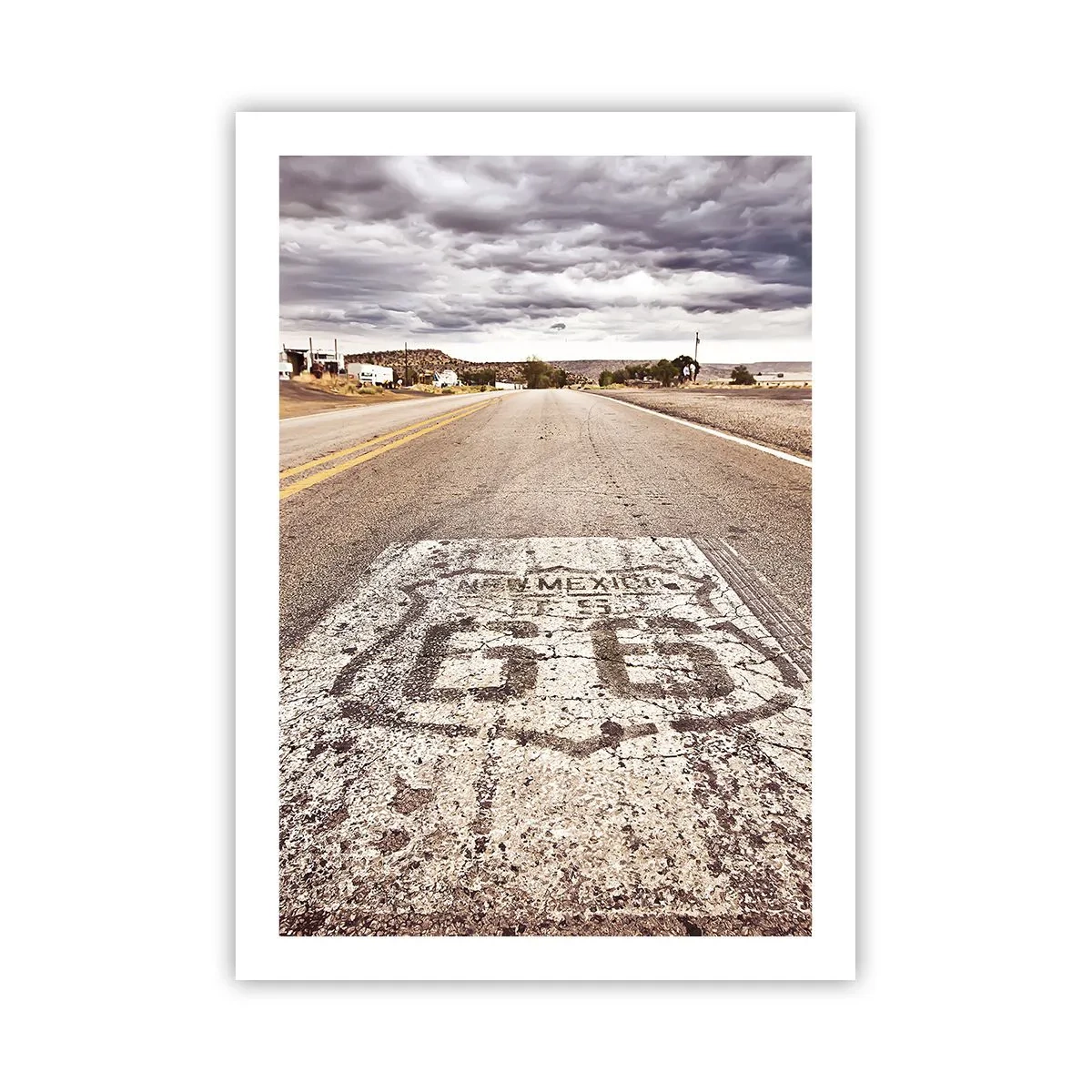 Plagát - Mother Road - americká legenda - 50x70 cm