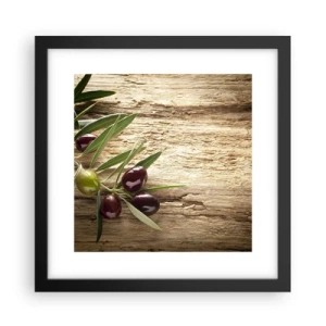 Plagát v čiernom ráme - Priamo od prírody - 30x30 cm