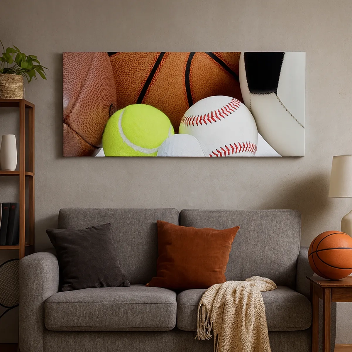 Obraz na plátne - Spája nás futbal! - 30x30 cm