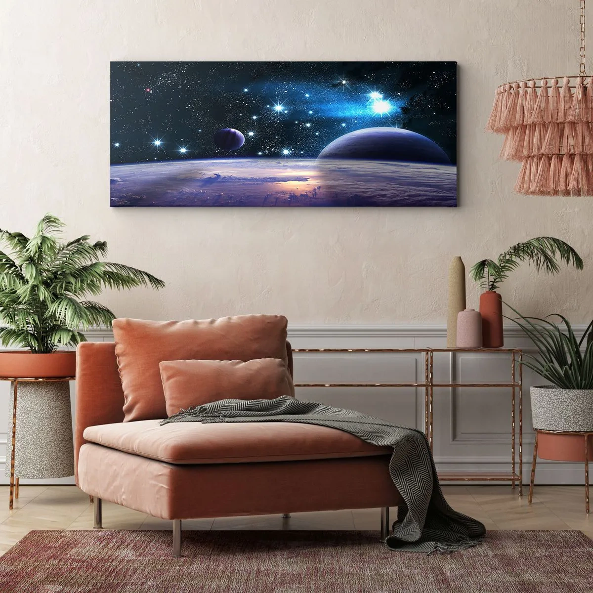 Obraz na plátne - Stále sami? - 140x50 cm
