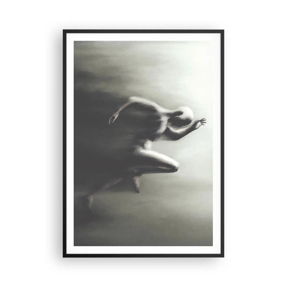 Plagát v čiernom ráme - Nezastaviteľný - 70x100 cm