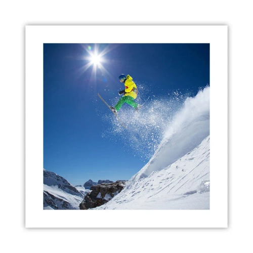 Plagát - Tancujúci s horami - 40x40 cm