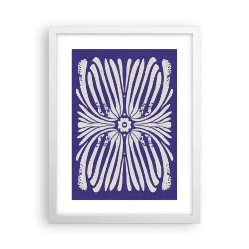 Plagát v bielom ráme - Etnické inšpirácie - 30x40 cm