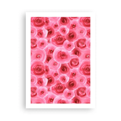 Plagát - Ruže dole aj hore - 50x70 cm