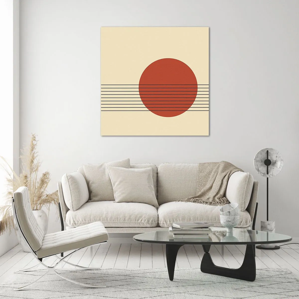 Obraz na skle - Stále dookola - 70x70 cm