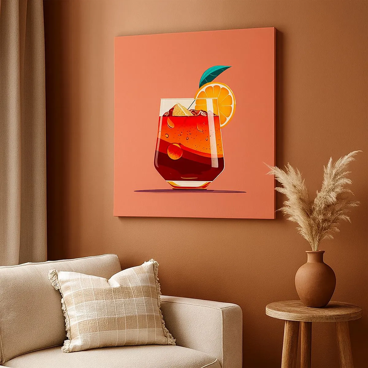 Obraz na plátne - Letné osvieženie - 30x30 cm