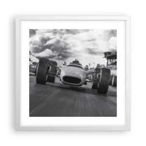 Plagát v bielom ráme - Toto je sila! - 40x40 cm