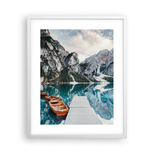 Plagát v bielom ráme - Ukážeme vám krásu - 40x50 cm
