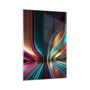 Obraz na skle - Architektúra svetla - 80x120 cm