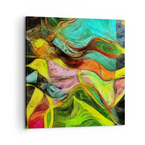 Obraz na plátne - Pohyb je život - 60x60 cm
