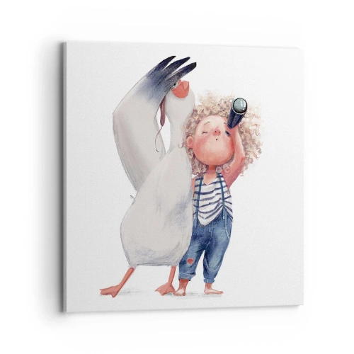 Obraz na plátne - Plán na skvelú cestu - 70x70 cm