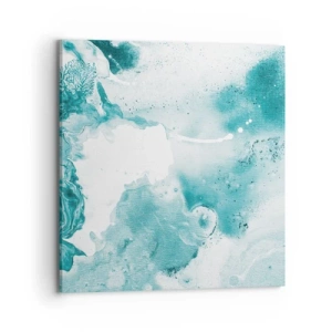 Obraz na plátne - Povodie modrej - 70x70 cm