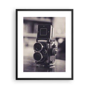 Plagát v čiernom ráme - Kúzlo starej fotografie - 40x50 cm