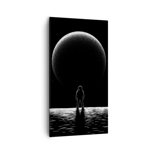 Obraz na plátne - Tvári v tvár - 55x100 cm