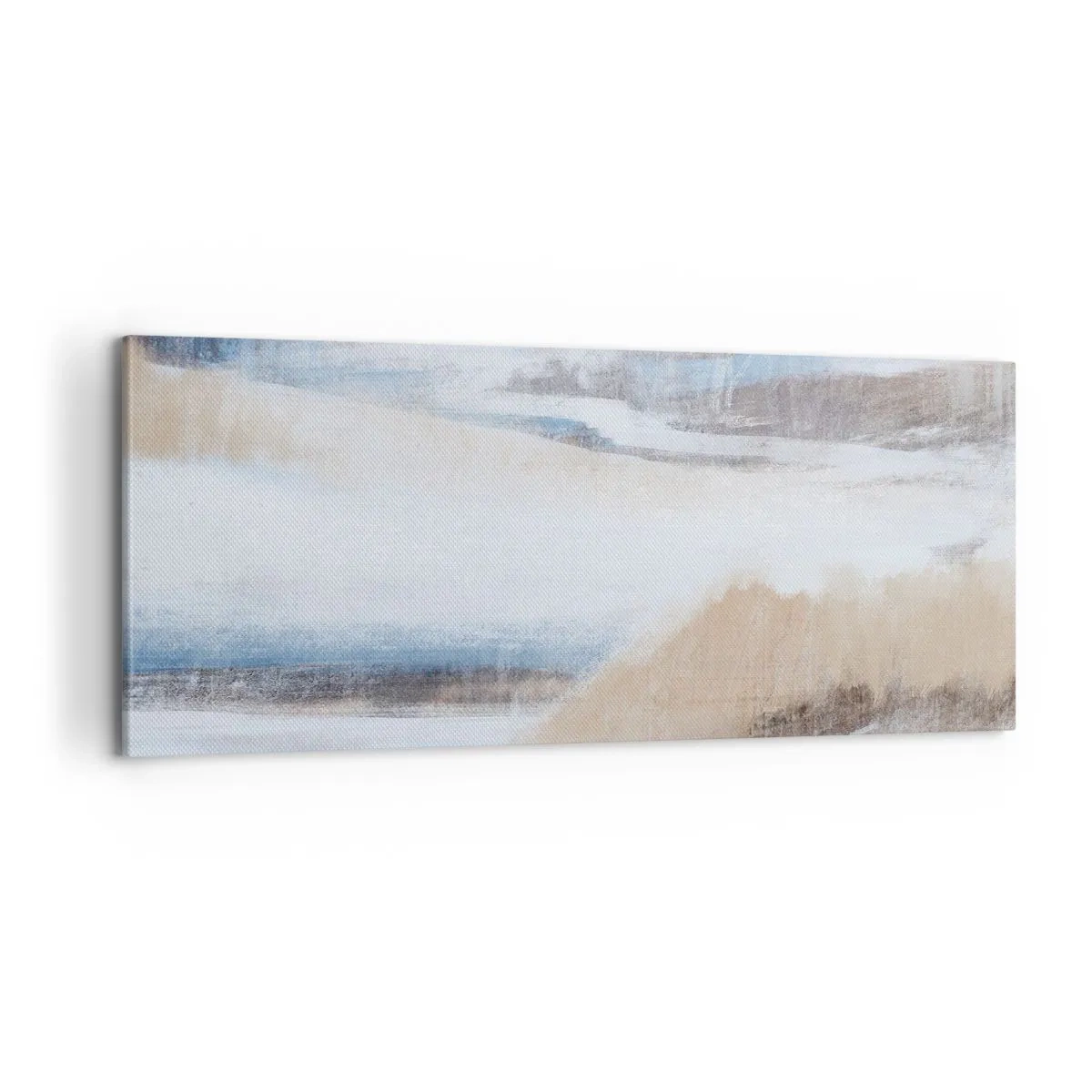 Obraz na plátne - Zimná kompozícia - 100x40 cm