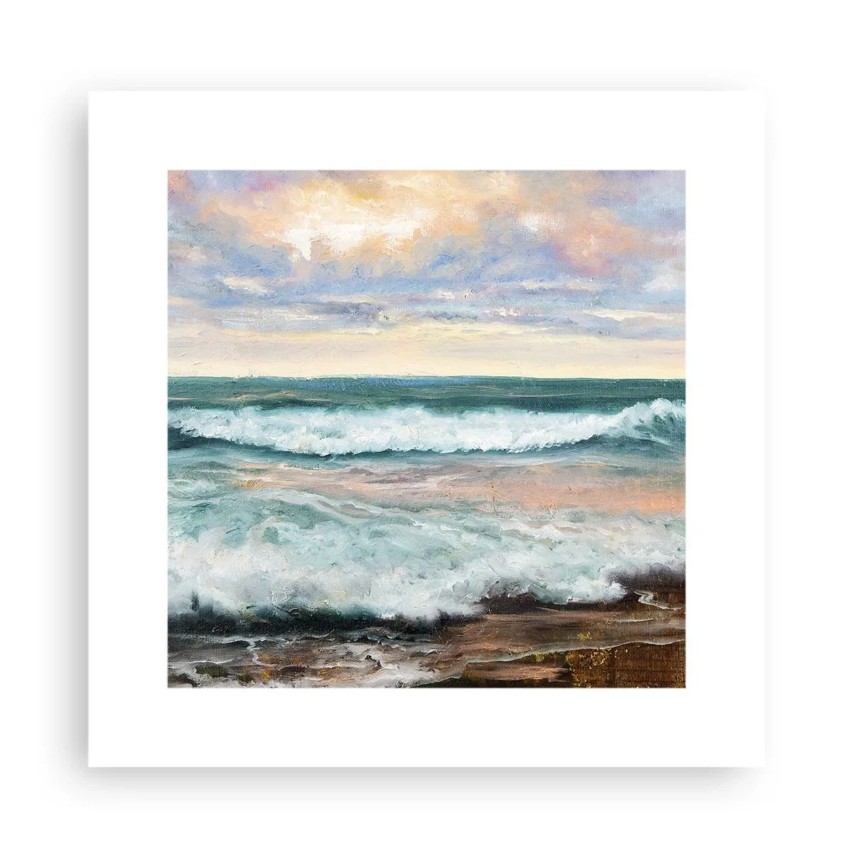 Plagát - Tu uhladíš dušu - 30x30 cm