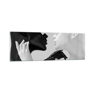 Obraz na skle - Príťažlivosť – túžba - 90x30 cm