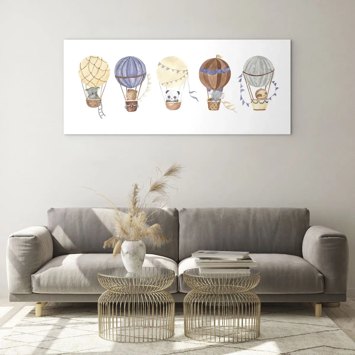 Obraz na skle - Priatelia na cestách - 160x50 cm