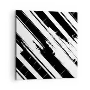 Obraz na plátne - Intenzívna a dynamická kompozícia - 60x60 cm