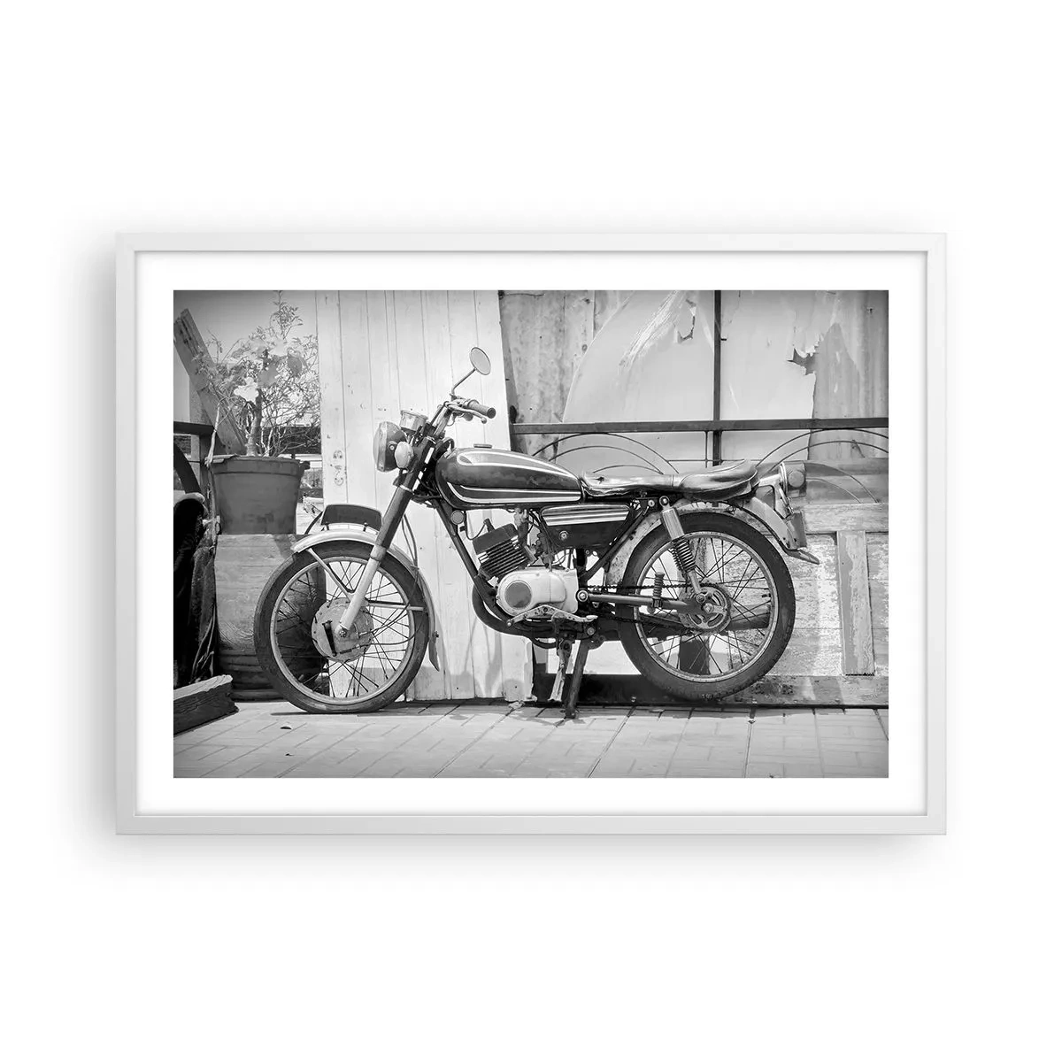 Plagát v bielom ráme - Klasika nadovšetko - 70x50 cm