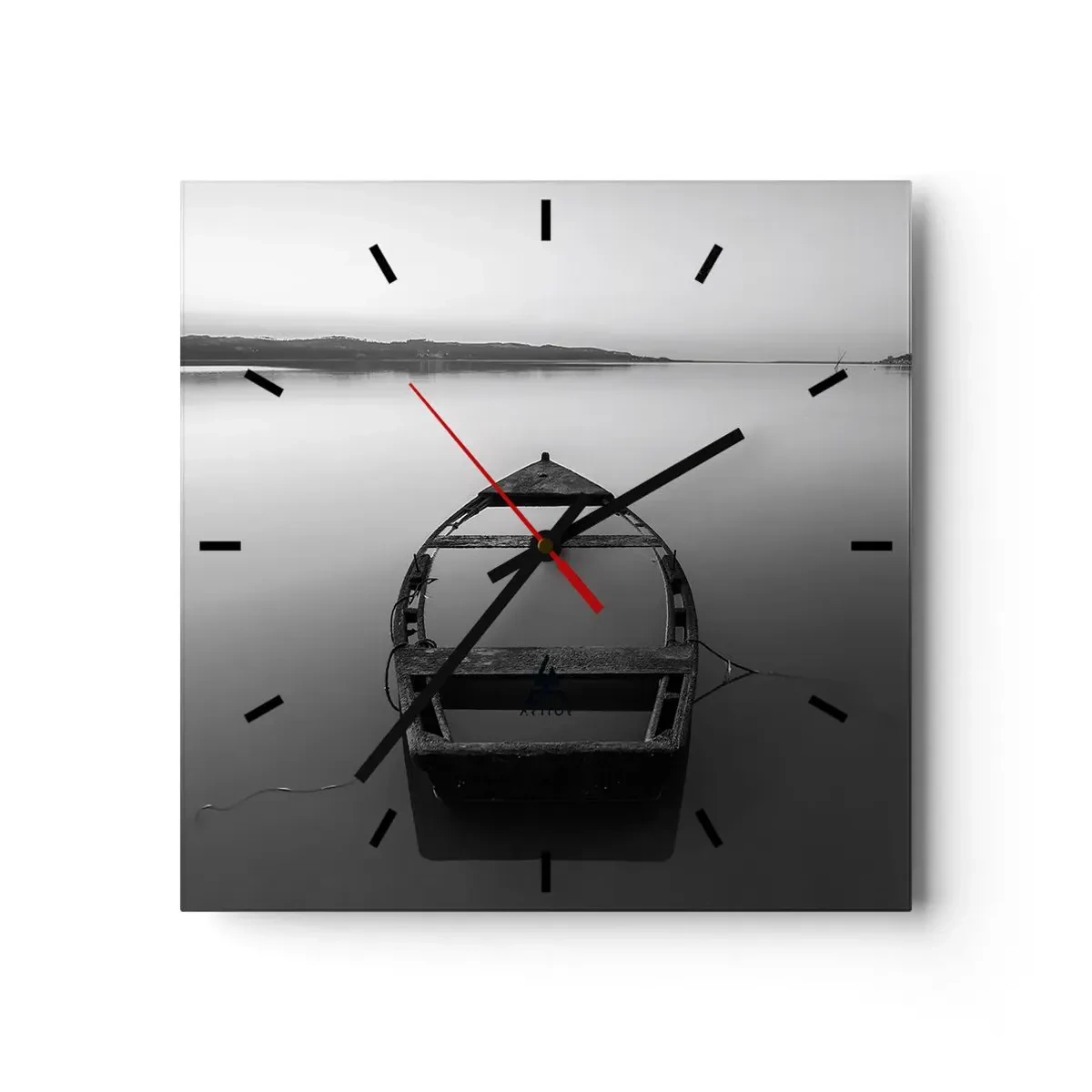 Nástenné hodiny - Túžba a melanchólia - 30x30 cm