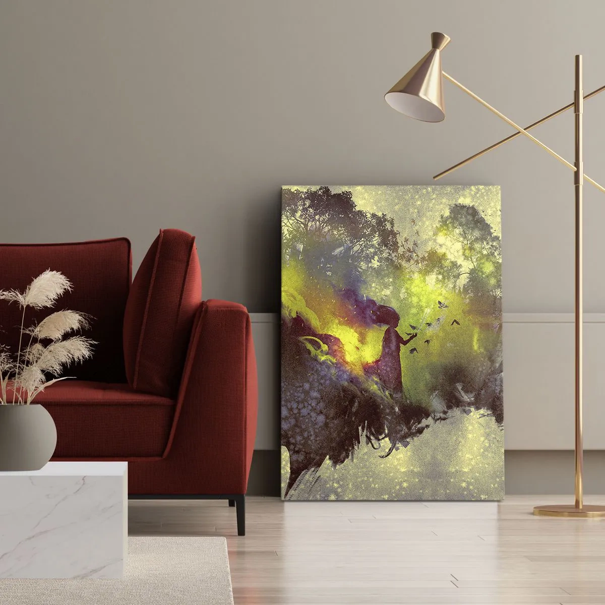 Obraz na plátne - Matka Príroda - 50x70 cm