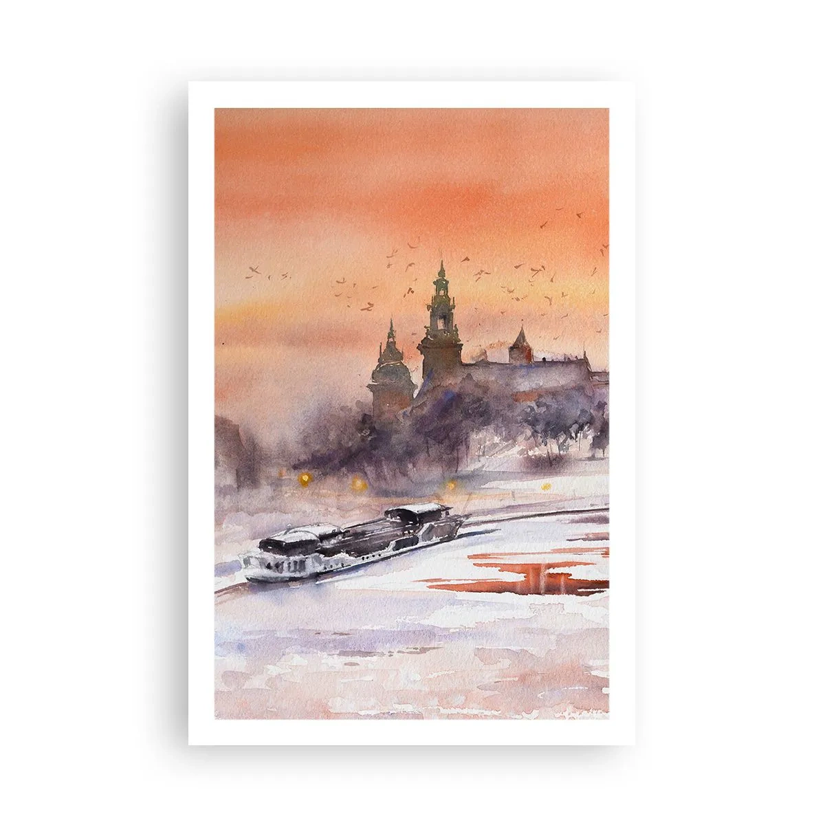 Plagát - Kráľovský západ slnka - 61x91 cm