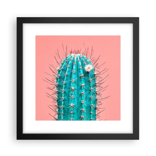 Plagát v čiernom ráme - Len pozeraj - 30x30 cm