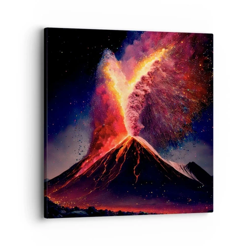 Obraz na plátne - Krása a hrôza - 40x40 cm