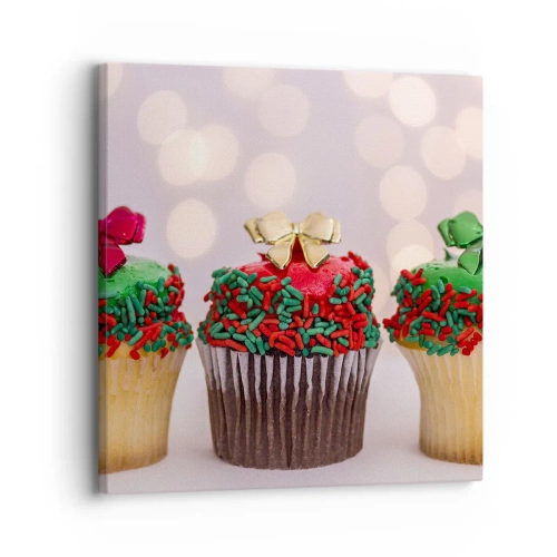 Obraz na plátne - Sladkostí až po vrch - 30x30 cm