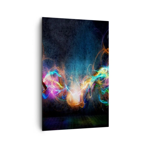 Obraz na plátne - Radostne proti tme - 80x120 cm