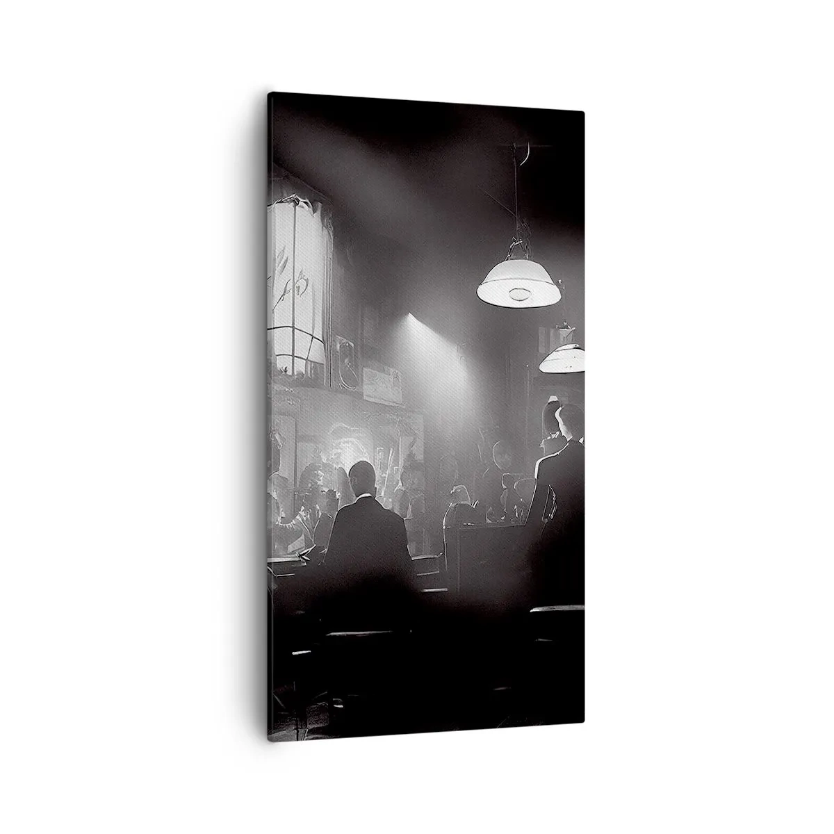 Obraz na plátne - V jazzovej atmosfére - 55x100 cm