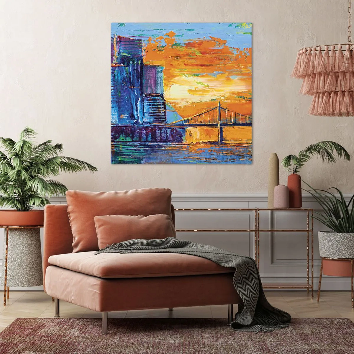 Obraz na plátne - Kultúra a príroda - 70x70 cm