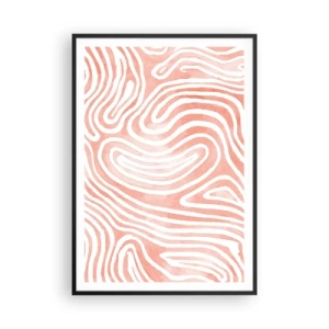 Plagát v čiernom ráme - V koralovom labyrinte - 70x100 cm