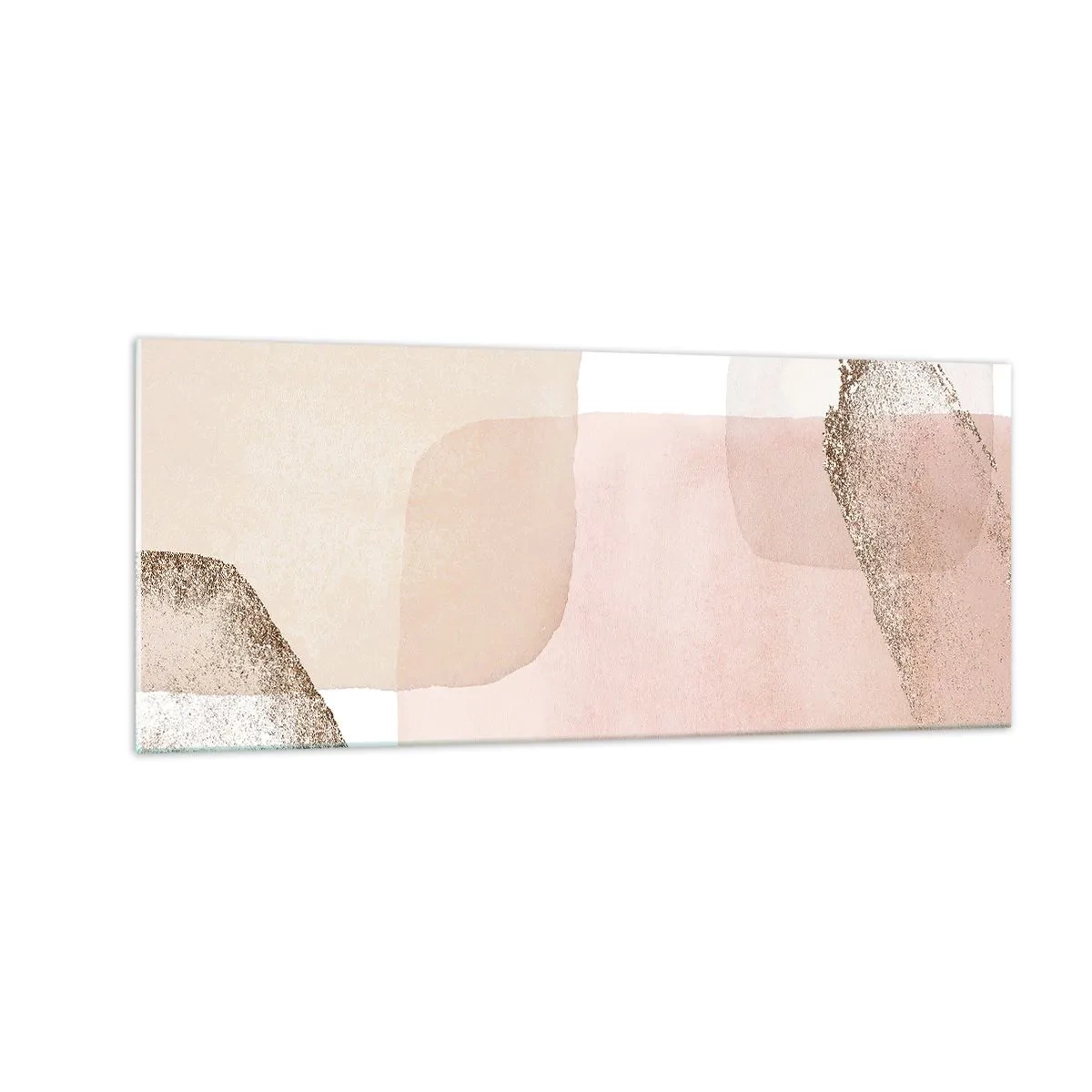 Obraz na skle - Pohľad cez farby - 100x40 cm