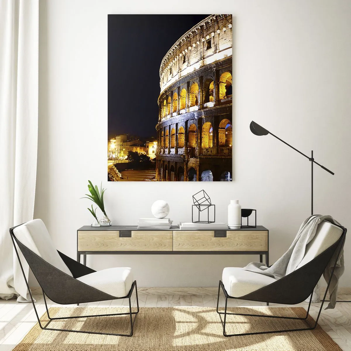Obraz na skle - Je čas začať olympijské hry - 70x100 cm