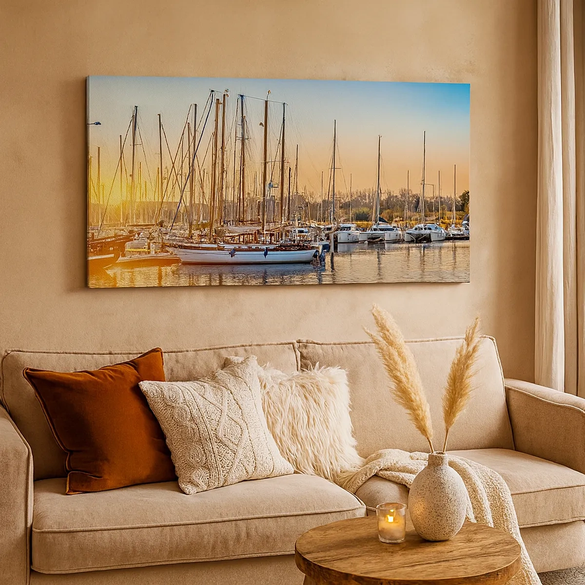 Obraz na plátne - Vietor tiež musí spať - 30x30 cm