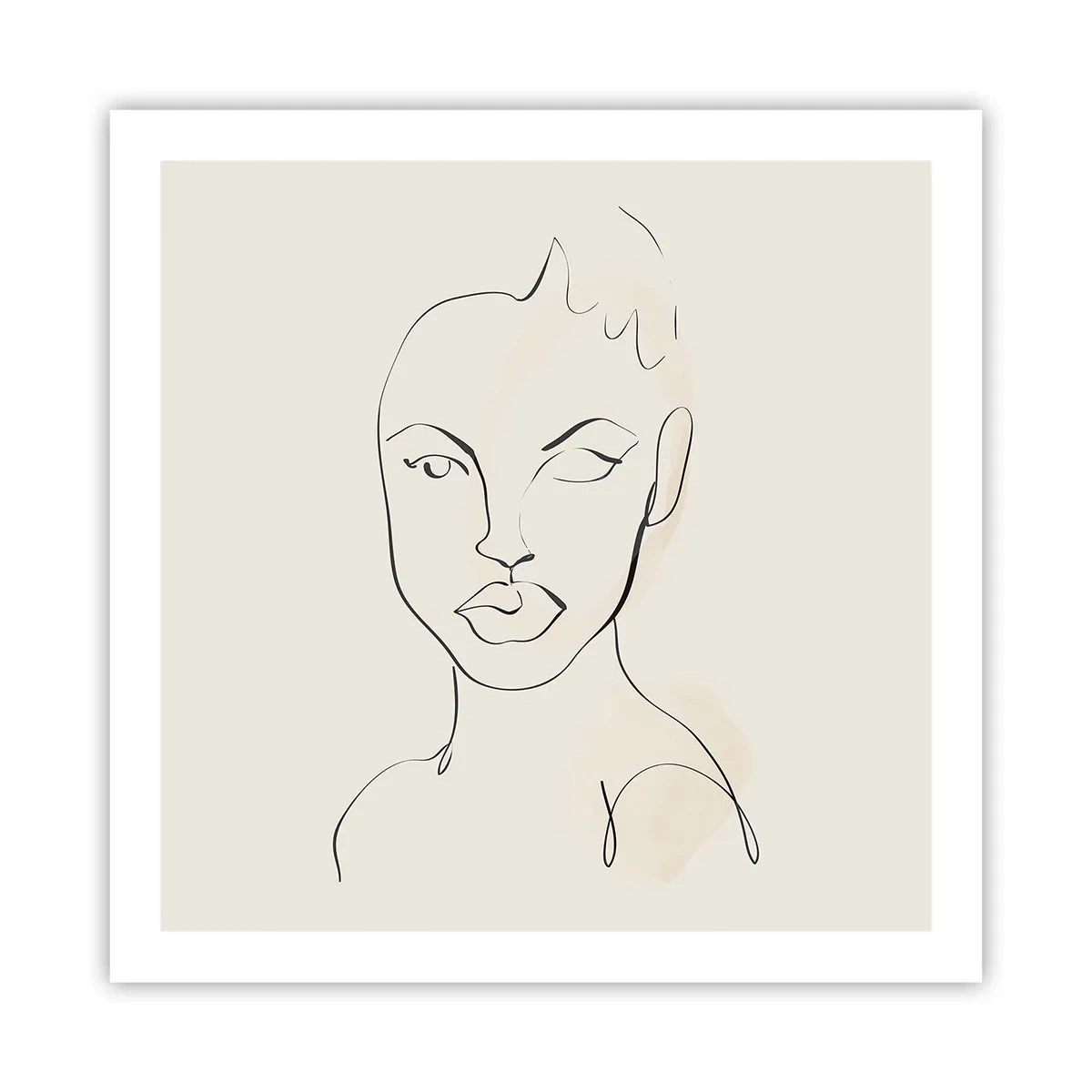 Plagát - Obrys zmyselnosti - 60x60 cm