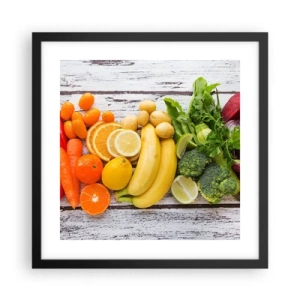 Plagát v čiernom ráme - To nestačí? - 40x40 cm